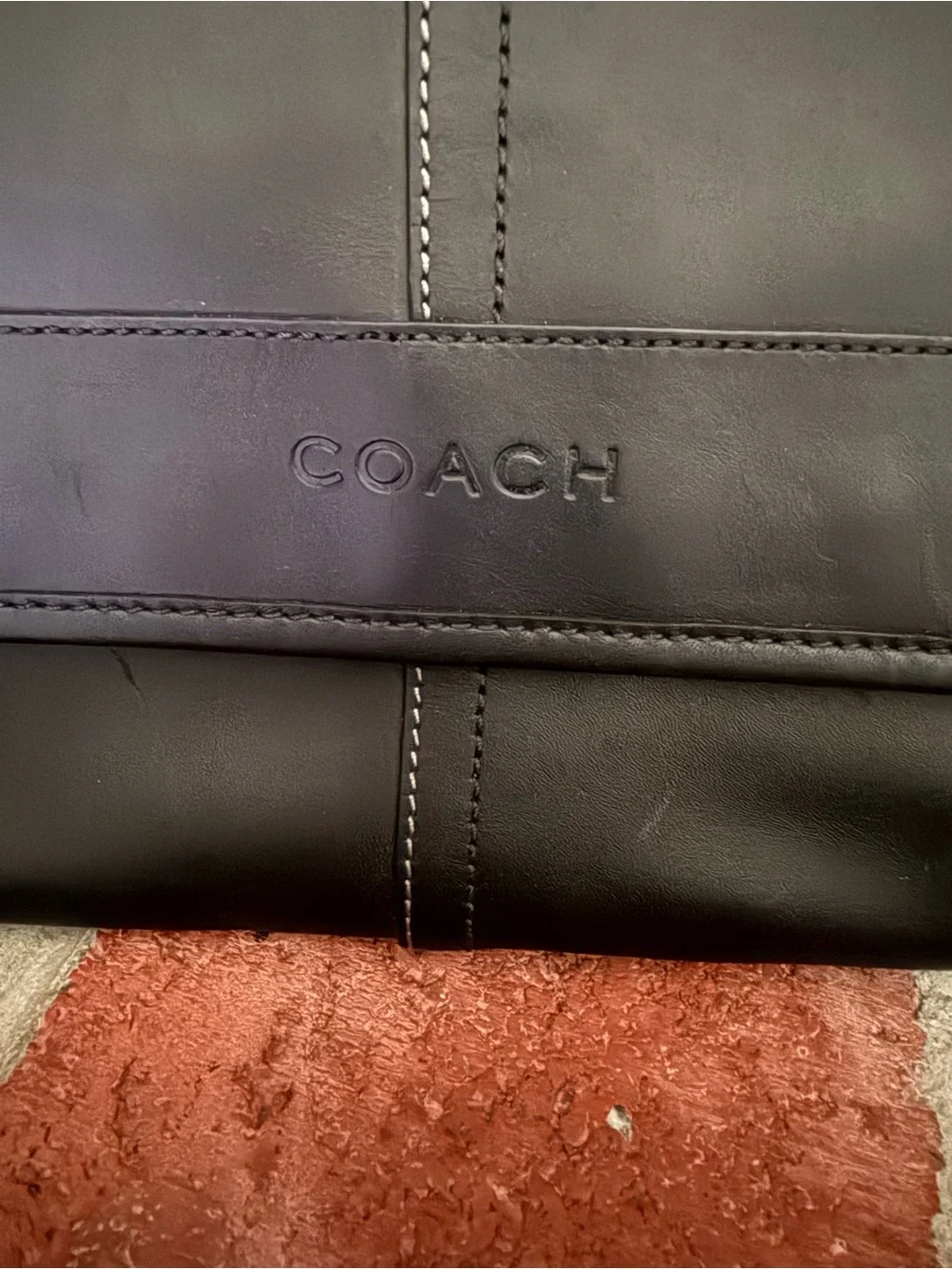 Coach Lexington Map Messenger Bag